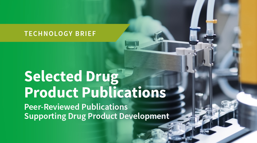 Representation of WuXi Biologics’ Drug Product Development in Peer-Reviewed CDMO Literature